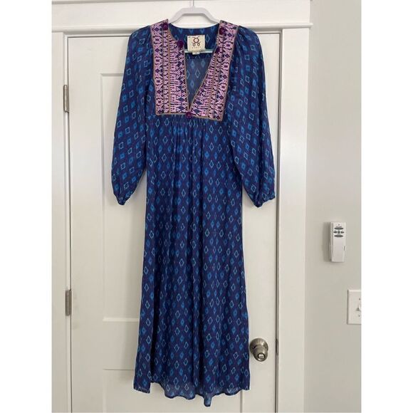 Figue Lucie Dress in Mirage Ikat - Picture 2 of 5